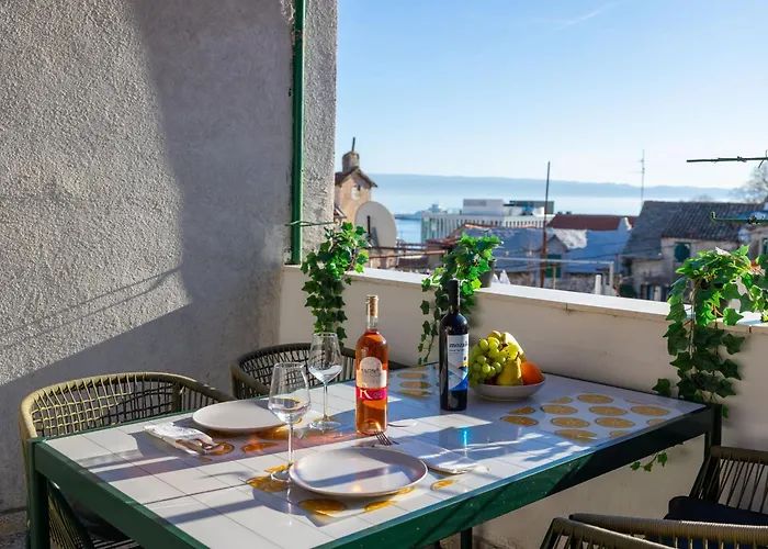 아파트 Aspalathos Romantic Retreat 스플리트